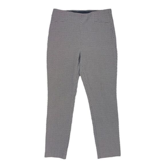 Chico's So Slimming Brigitte Textured Trapezoid Ankle Pants size 8 - Picture 1 of 9